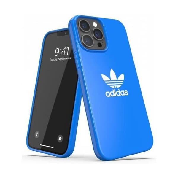 adidas Hölje designat för iPhone 13 Pro Max 6.7, Stötsäkert hölje, Höjda kanter, Originalt formar hölje, Blå fågel