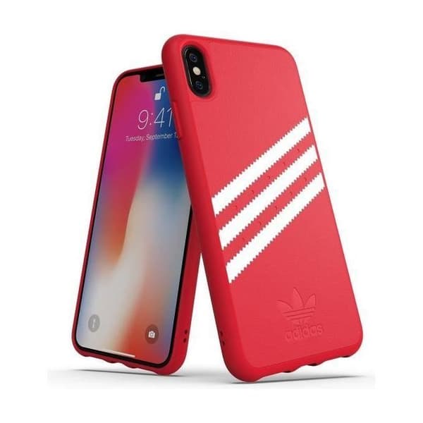adidas Originals Mjukt Skal för iPhone XS Max Röd