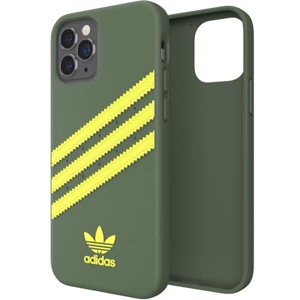 Coque adidas Originals Samba för iPhone 12 (Pro) - Grön - Flerfärgad Gul, Grön, Gul