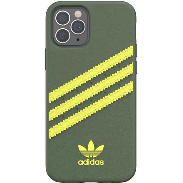 Coque adidas Originals Samba för iPhone 12 (Pro) - Grön - Flerfärgad Gul, Grön, Gul