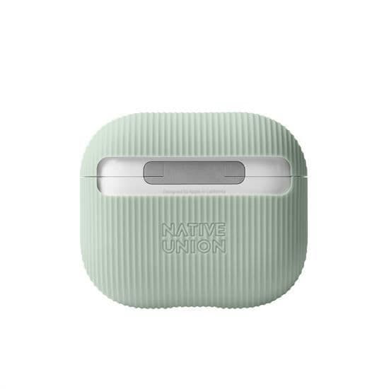 Coque - Native Union - AirPods 3 - Grön - Mjuk - Unik randig finish