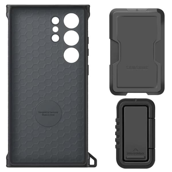 Skyddsskal - Samsung - Galaxy S25 Ultra - Rugged Gadget - Svart - Stötsäker