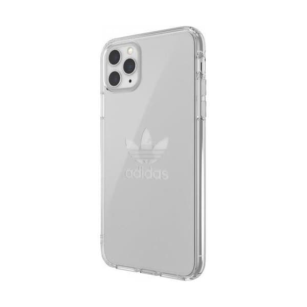adidas Originals Skyddsfodral för iPhone 11 Pro Max med Stor Logotyp Mönster Transparent