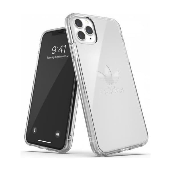adidas Originals Skyddsfodral för iPhone 11 Pro Max med Stor Logotyp Mönster Transparent