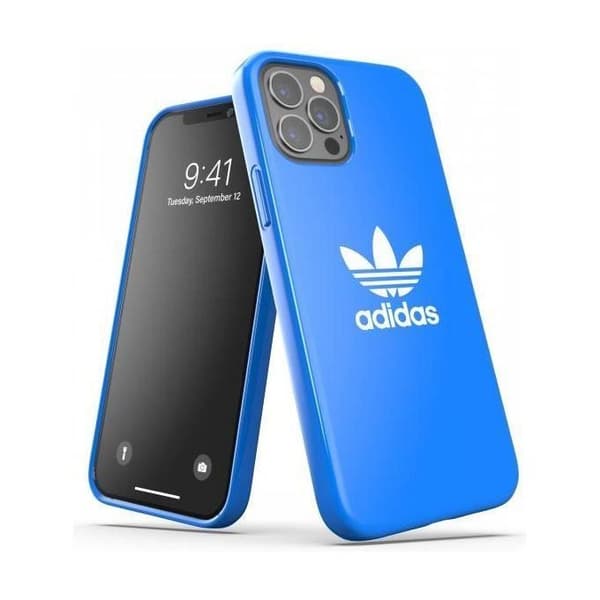 adidas Skal designad för iPhone 12 Pro Max 6.7 - Stötresistent skal - Förhöjda kanter - Blå