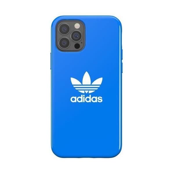 adidas Skal designad för iPhone 12 Pro Max 6.7 - Stötresistent skal - Förhöjda kanter - Blå