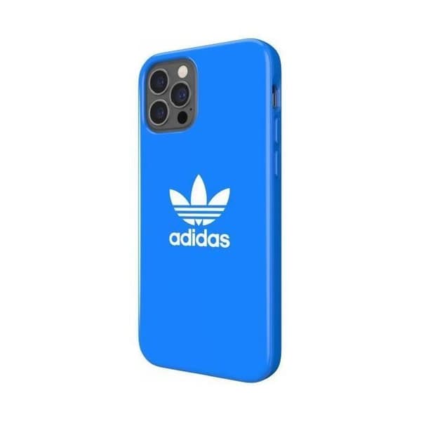 adidas Skal designad för iPhone 12 Pro Max 6.7 - Stötresistent skal - Förhöjda kanter - Blå