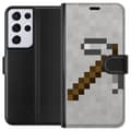 Miniatyrbild 1 av 3: Samsung Galaxy S21 Ultra 5G Plånboksfodral Minecraft Tools