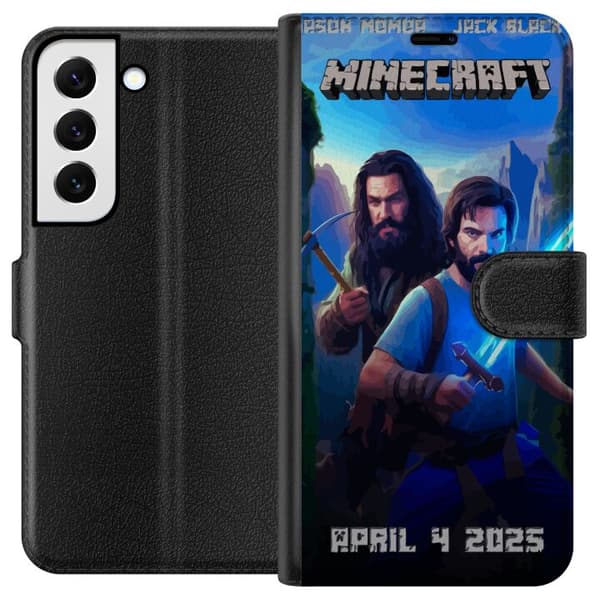 Samsung Galaxy S22+ 5G Lompakkokotelo Minecraft-elokuva