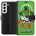 Miniatyrbilde 1 av 3: Samsung Galaxy S22+ 5G Lommeboketui Minecraft Boom