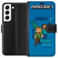 Miniatyrbilde 1 av 3: Samsung Galaxy S22+ 5G Lommeboketui Minecraft Grotter