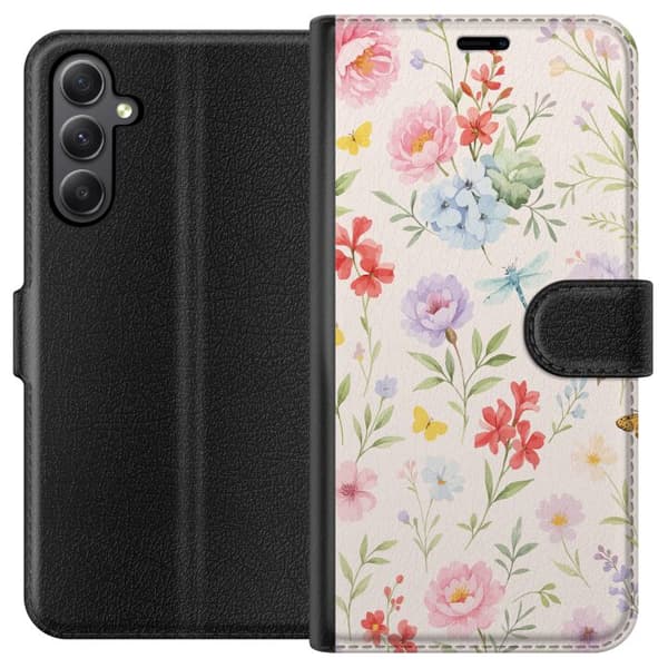 Samsung Galaxy S23 FE Plånboksfodral Blommor
