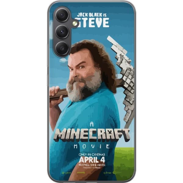 Samsung Galaxy S23 FE Gjennomsiktig deksel En Minecraft-film