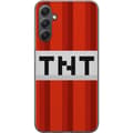 Miniatyrbillede 1 af 3: Samsung Galaxy S23 FE Gennemsigtig cover Minecraft TNT