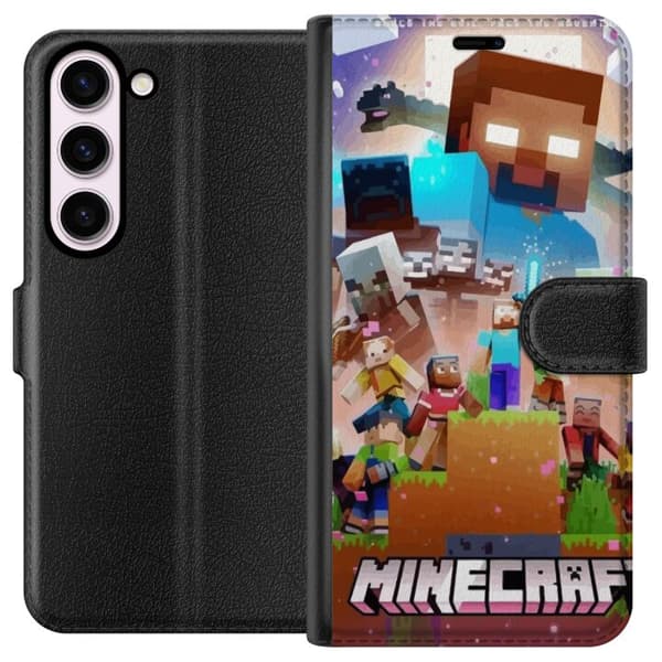 Samsung Galaxy S23 Tegnebogsetui Minecraft