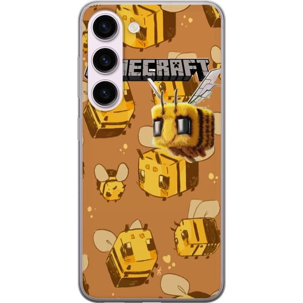 Samsung Galaxy S23 Läpinäkyvä kuori Minecraft Bi