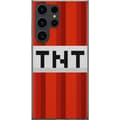 Miniatyrbilde 1 av 3: Samsung Galaxy S24 Ultra Gjennomsiktig deksel Minecraft TNT