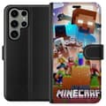 Miniatyrbillede 1 af 3: Samsung Galaxy S23 Ultra Tegnebogsetui Minecraft