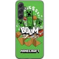 Miniatyrbillede 1 af 3: Samsung Galaxy S24+ Gennemsigtig cover Minecraft Boom