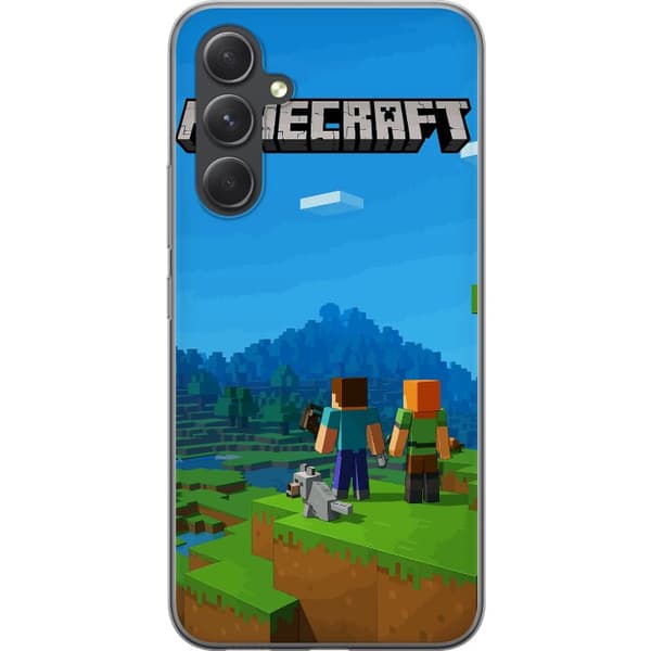 Samsung Galaxy S24+ Gjennomsiktig deksel Minecraft Key Art
