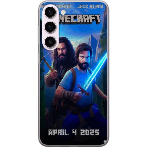 Samsung Galaxy S23+ Genomskinligt Skal A Minecraft Movie