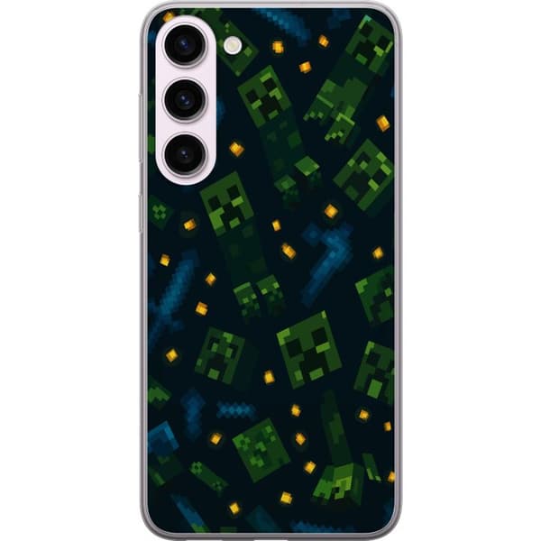 Samsung Galaxy S23+ Gennemsigtig cover Minecraft Dungeons Mob