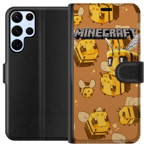 Samsung Galaxy S24 Ultra Lommeboketui Minecraft Bi