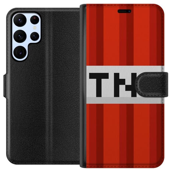 Samsung Galaxy S24 Ultra Lompakkokotelo Minecraft TNT