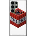 Miniatyrbillede 1 af 3: Samsung Galaxy S23 Ultra Gennemsigtig cover Minecraft TNT