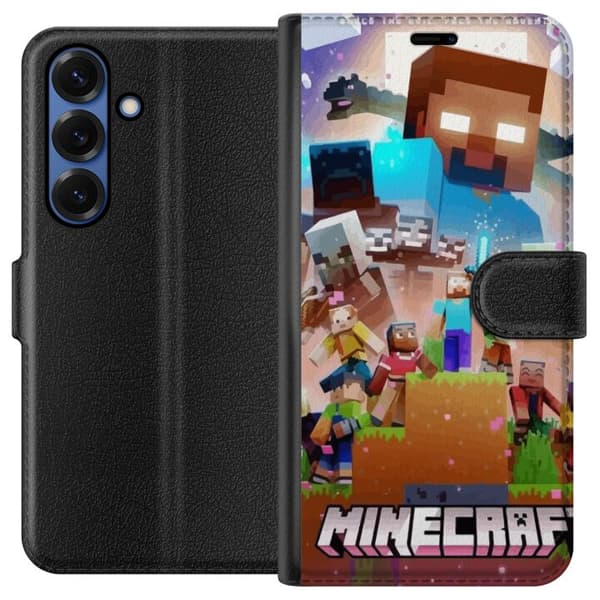 Samsung Galaxy S25+ Plånboksfodral Minecraft