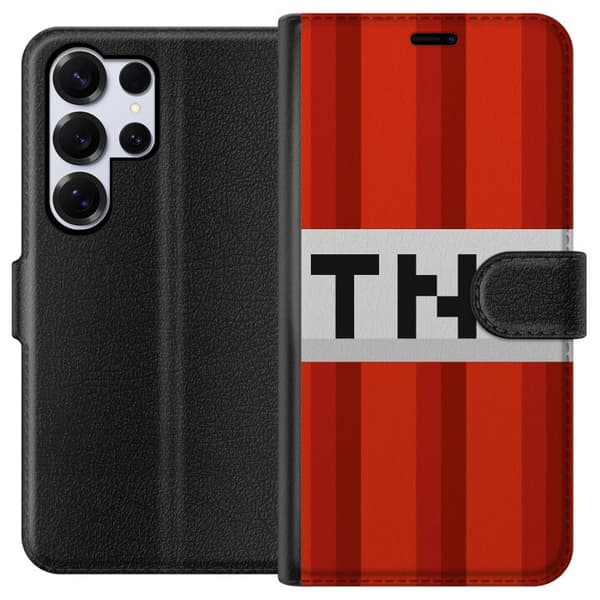 Samsung Galaxy S25 Ultra Plånboksfodral Minecraft TNT