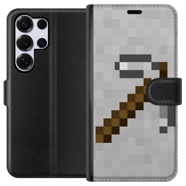Samsung Galaxy S25 Ultra Lompakkokotelo Minecraft Työkalut