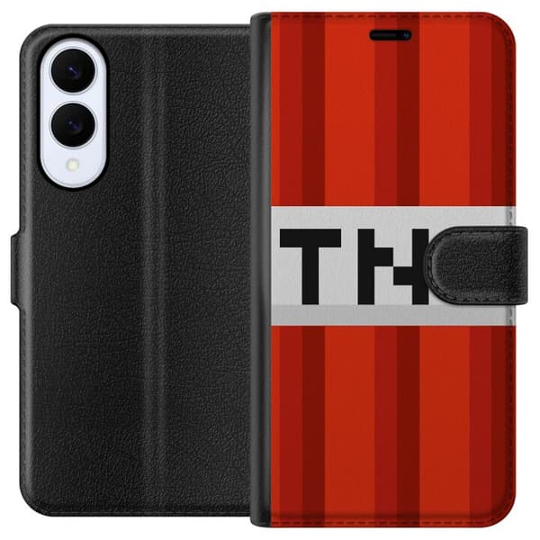 Samsung Galaxy S25 Edge Lommeboketui Minecraft TNT