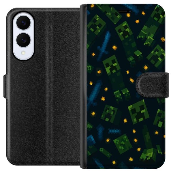 Samsung Galaxy S25 Edge Lommeboketui Minecraft Dungeons Mob