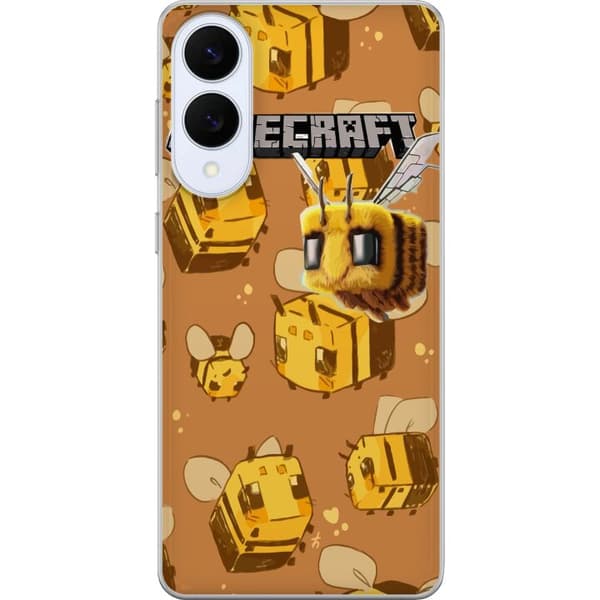 Samsung Galaxy S25 Edge Gjennomsiktig deksel Minecraft Bi