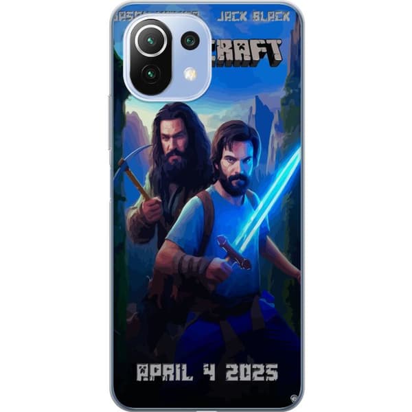 Xiaomi 11 Lite 5G NE Läpinäkyvä kuori Minecraft-elokuva