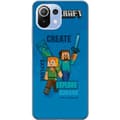 Miniatyrbillede 1 af 3: Xiaomi 11 Lite 5G NE Gennemsigtig cover Minecraft Huler