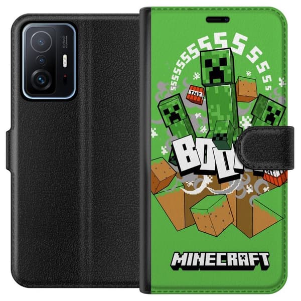 Xiaomi 11T Tegnebogsetui Minecraft Boom