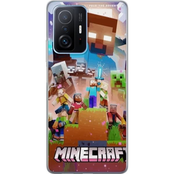 Xiaomi 11T Pro Gjennomsiktig deksel Minecraft