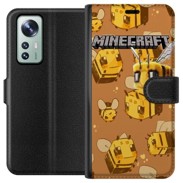 Xiaomi 12 Lommeboketui Minecraft Bi