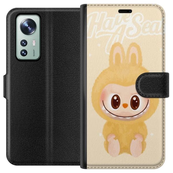 Xiaomi 12 Lommeboketui Pop mart labubu