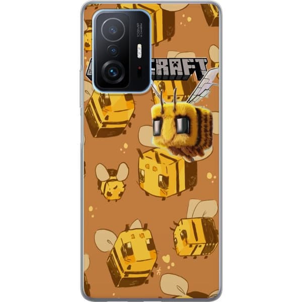 Xiaomi 11T Pro Gennemsigtig cover Minecraft Bi