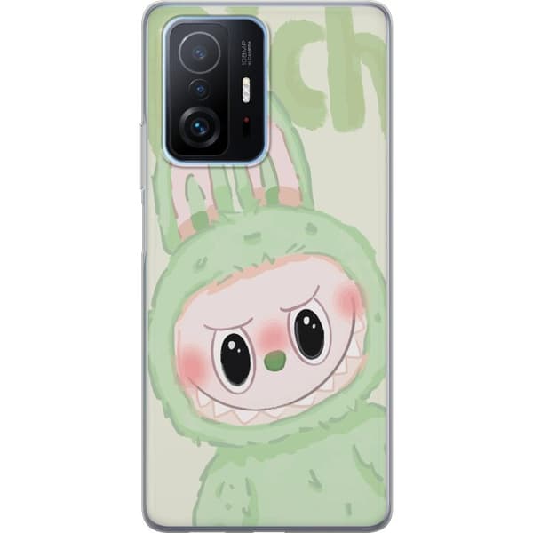 Xiaomi 11T Pro Gennemsigtig cover Pop mart labubu