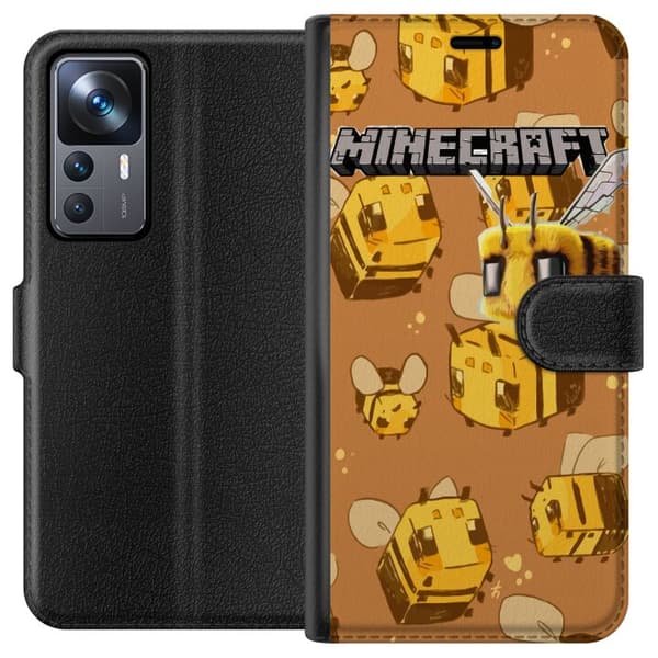 Xiaomi 12T Lommeboketui Minecraft Bi
