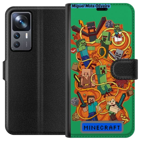Xiaomi 12T Plånboksfodral Minecraft