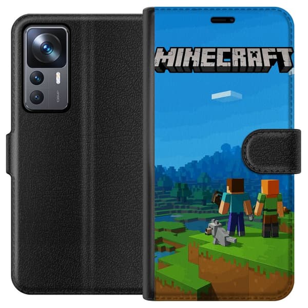 Xiaomi 12T Lommeboketui Minecraft Key Art