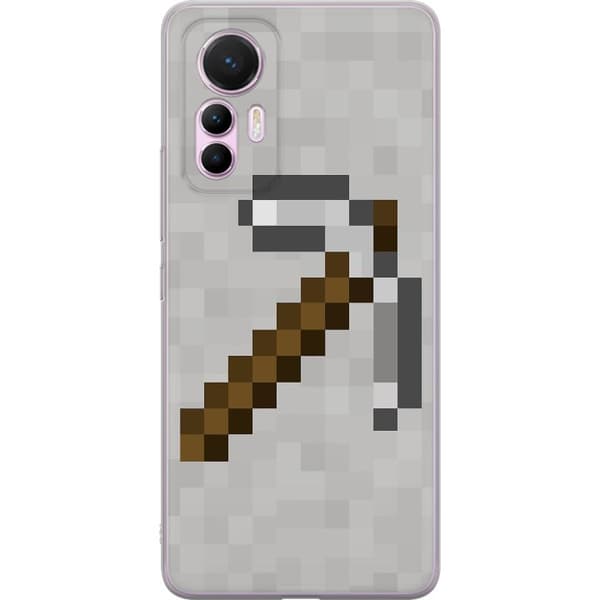 Xiaomi 12 Lite Läpinäkyvä kuori Minecraft Työkalut