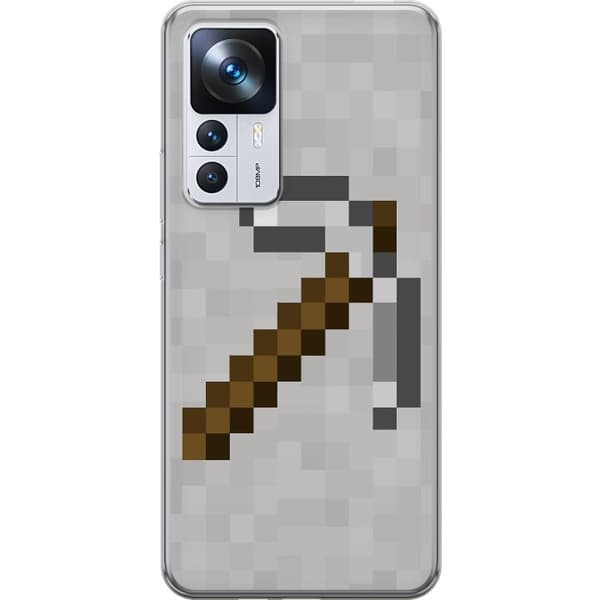 Xiaomi 12T Pro Gjennomsiktig deksel Minecraft Verktøy