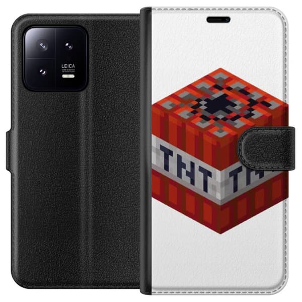 Xiaomi 13 Tegnebogsetui Minecraft TNT