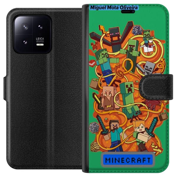 Xiaomi 13 Plånboksfodral Minecraft